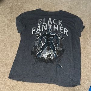 Black Panther Graphic Logo T-Shirt